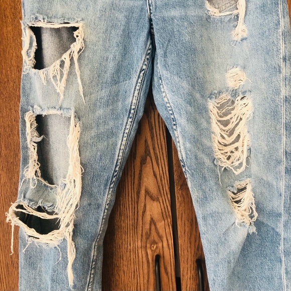 TopShop Moto W25 Hayden High Rise Ripped Jeans - Picture 4 of 9